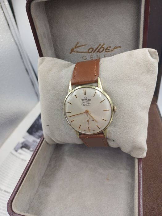 Zegarek cornavin de luxe pozłacany au mechaniczny