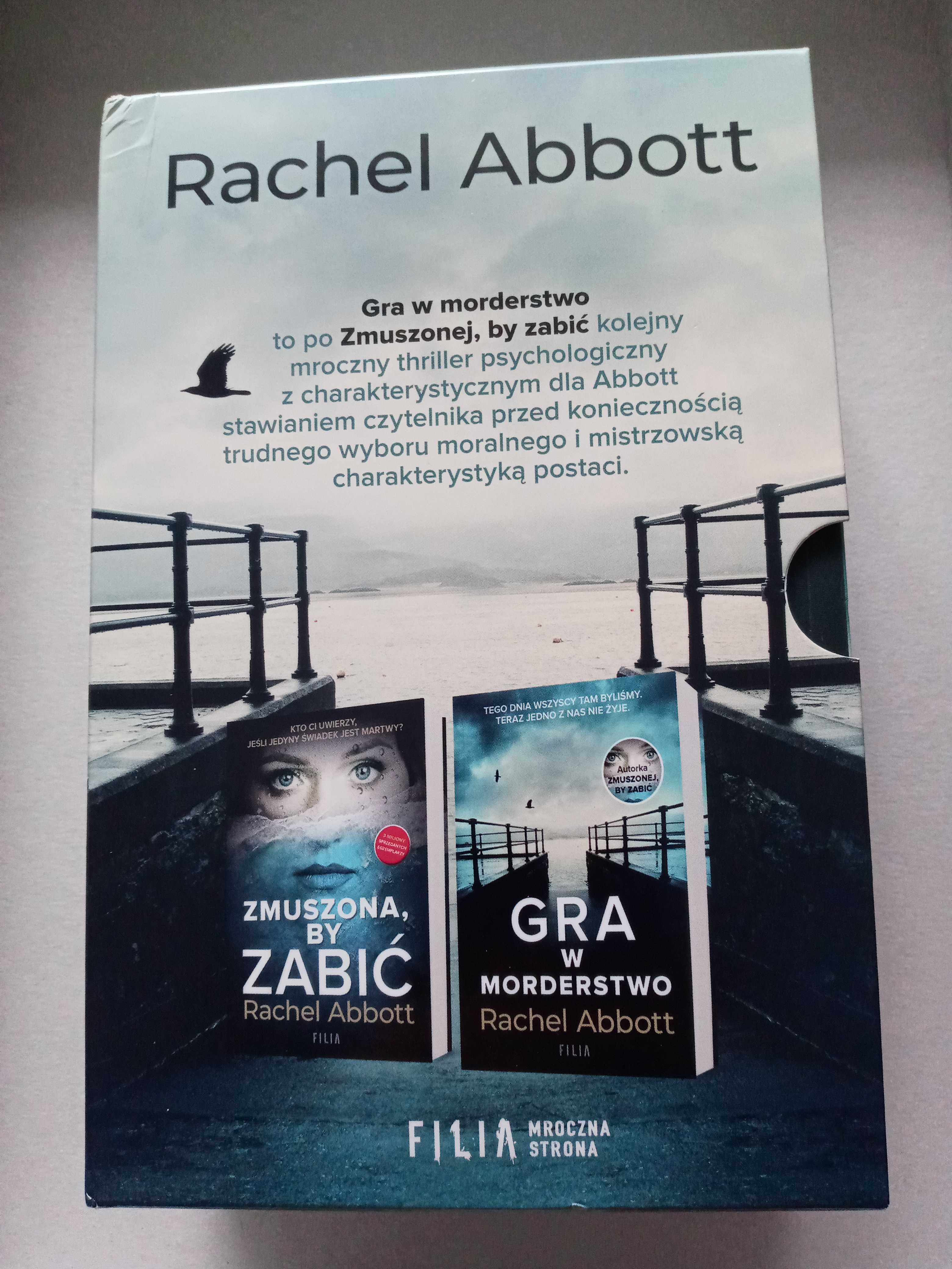 Rachel Abbott "Zmuszona by zabić"i "Gra w morderstwo"