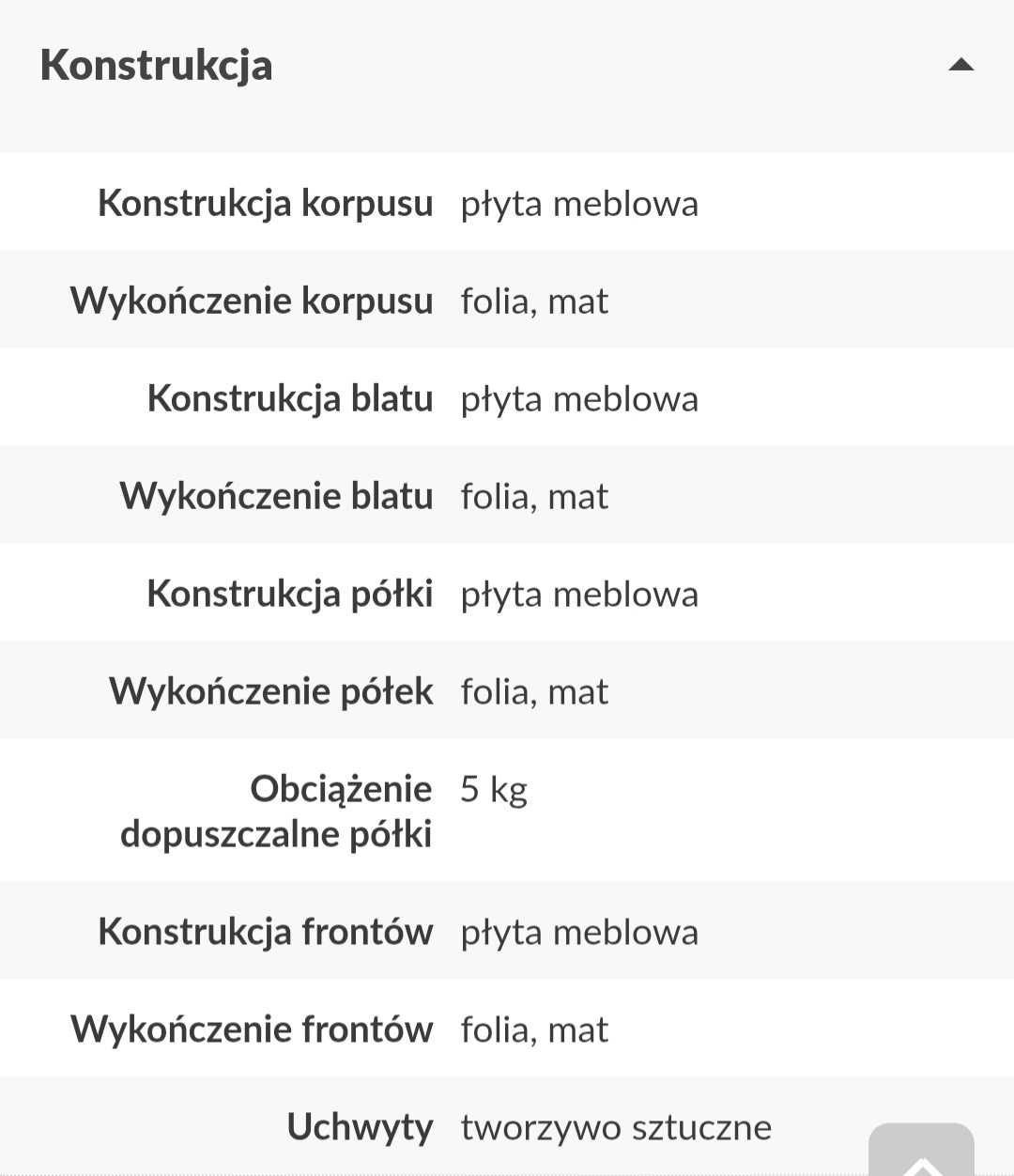 Regał barowy z efektem drewna loftowy