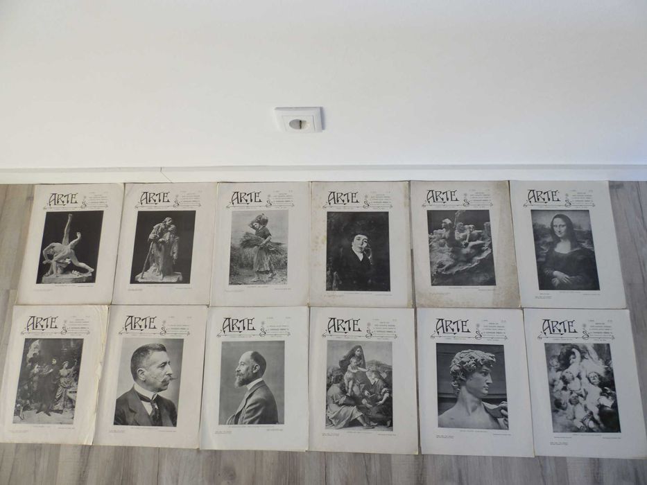 25 exemplares da revista Arte - Archivo de Obras de Arte ('1905-'1912)