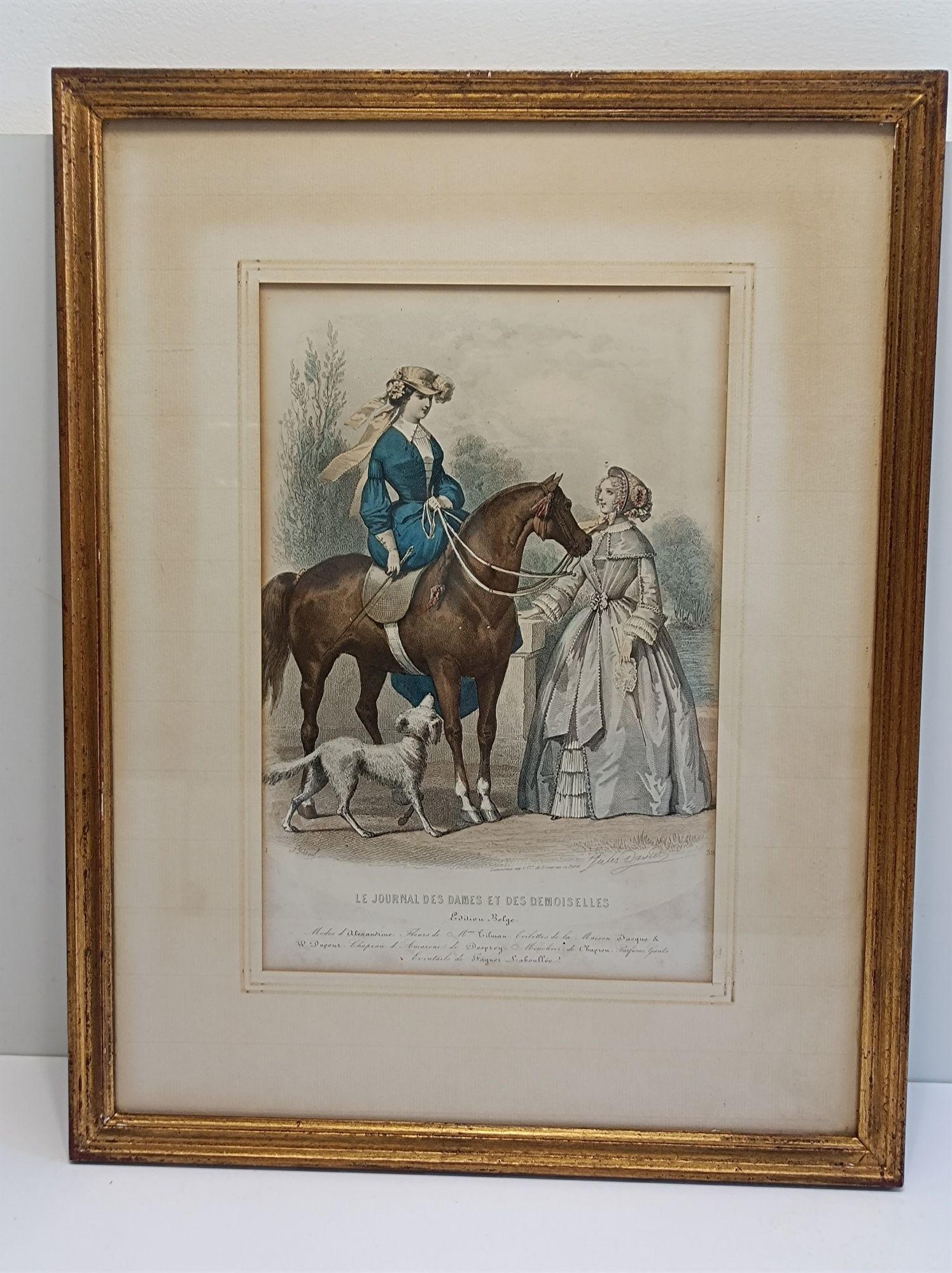 Reklama ,moda XIX w.Cesarzowa Eugenia ok.1850 r.