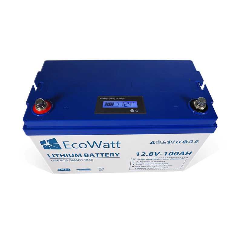 Акумулятор літій-фосфатний EcoWatt LiFePO4 12.8V 100Ah made in FRANCE