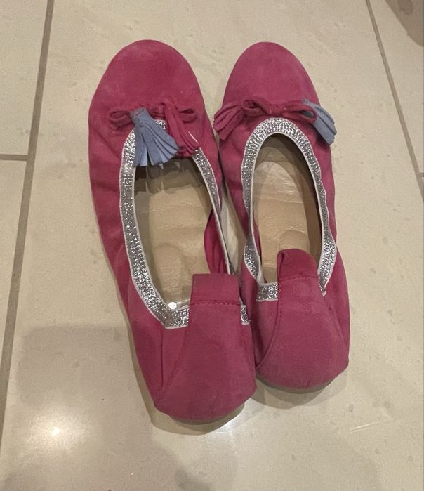 Buty damskie Baleriny/ komplet z torebką