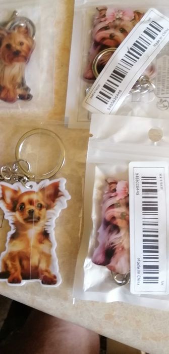 Брелки  на ключи 11шт