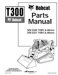 Katalog części Bobcat T 300