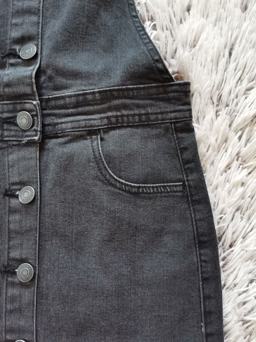 Джинсовый полукомбинезон Sela