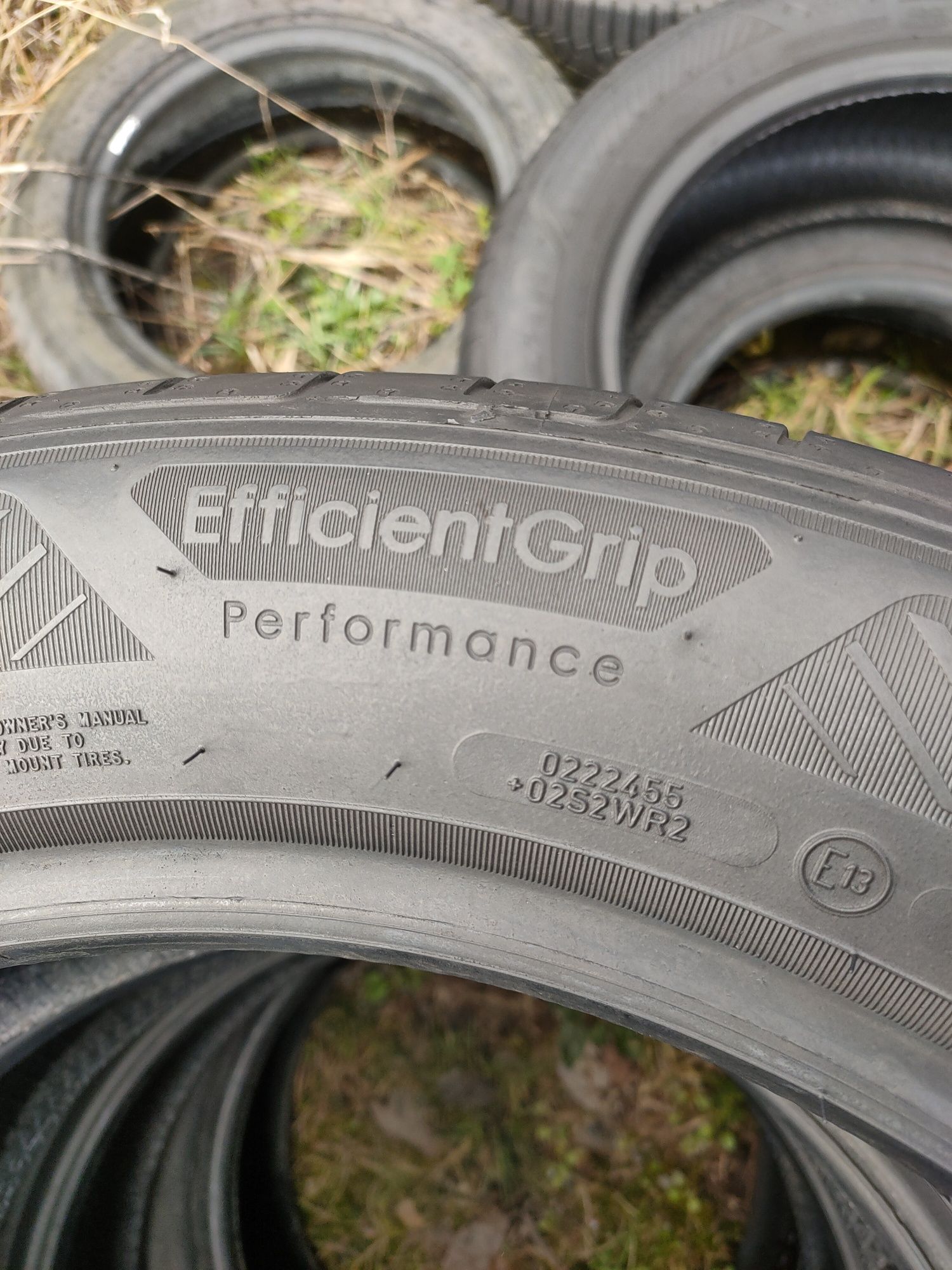 4x 215/55R18 GoodYear EfficientGrip 2020r 6.8mm FAKTURA Gwarancja ADIG