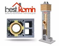 Komin systemowy Ceramiczny 4m KW2 Fi 200 BKS PRODUCENT Wysyłka Gratis