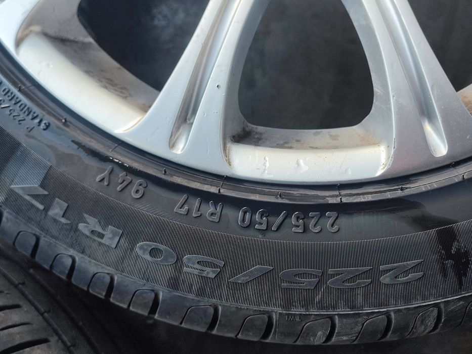 Felgi koła BMW E60 E61 e66 styling 166 17" cal 5×120i