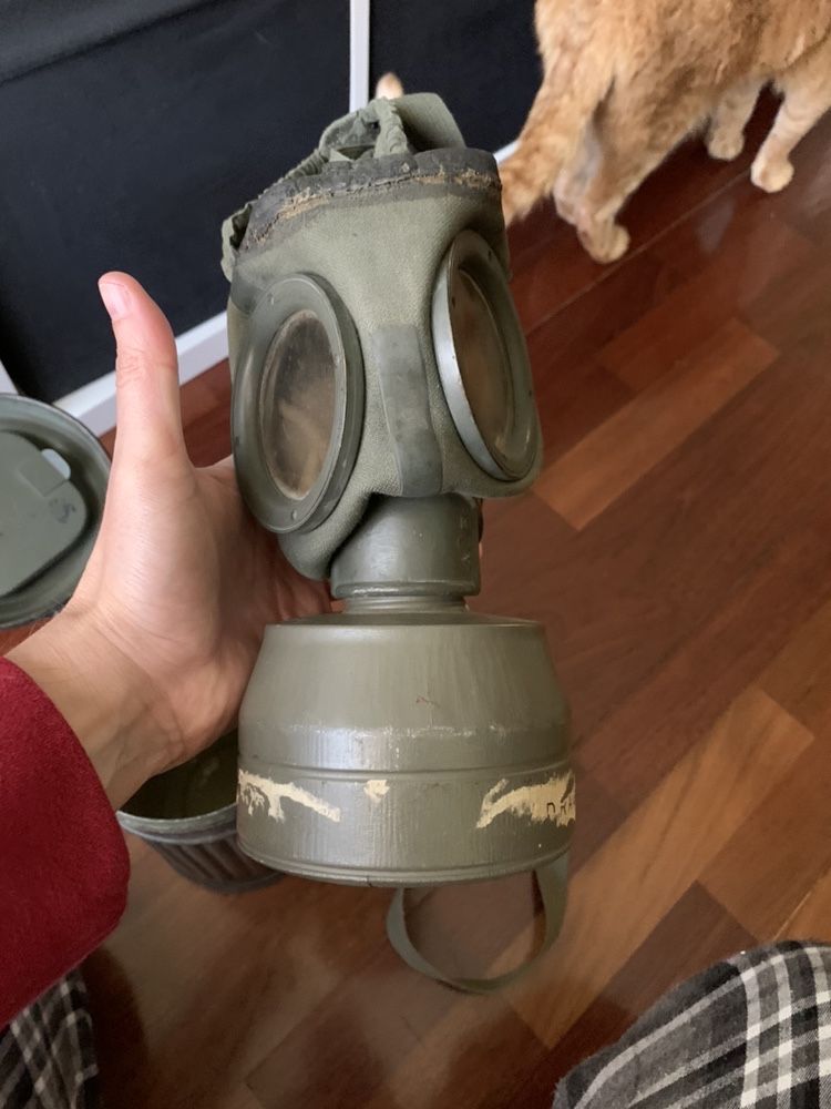 Máscara de gás Segunda Guerra