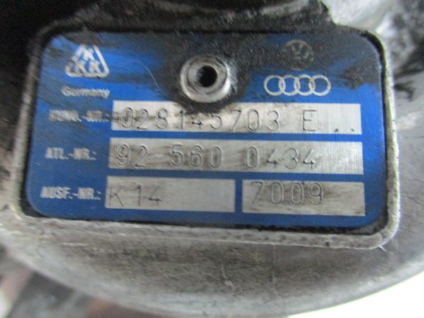 Turbo / compressor VOLKSWAGEN Passat (3B2)