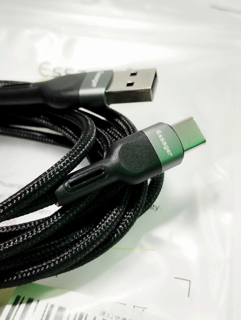 Кабель Essager Type C USB 2 метри