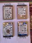 Discos Rígidos 2.5 640GB, 500GB, 750GB, 1 Tera  para Portátil novos
