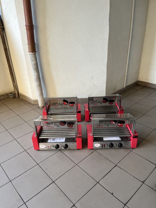 Гриль Роликовий Професійний для сосисок Frosty на 5 роликів Італія