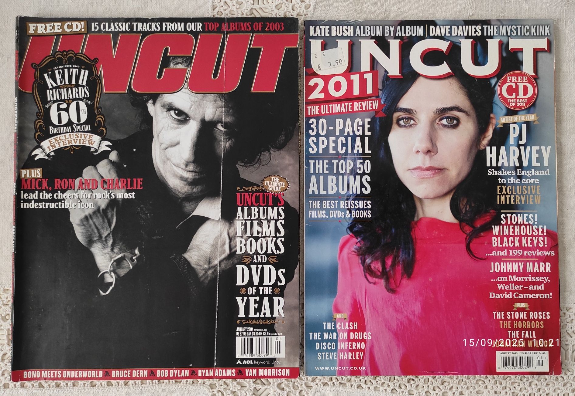 Uncut revistas com os melhores discos do ano
