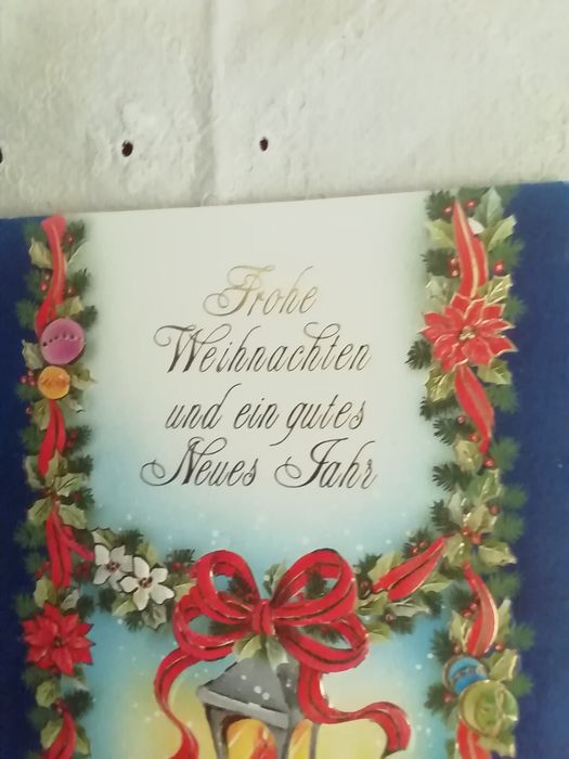 Postal de Natal alemão