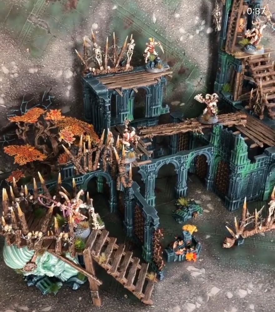 Warhammer - Warcry - ruiny, tereny, makiety