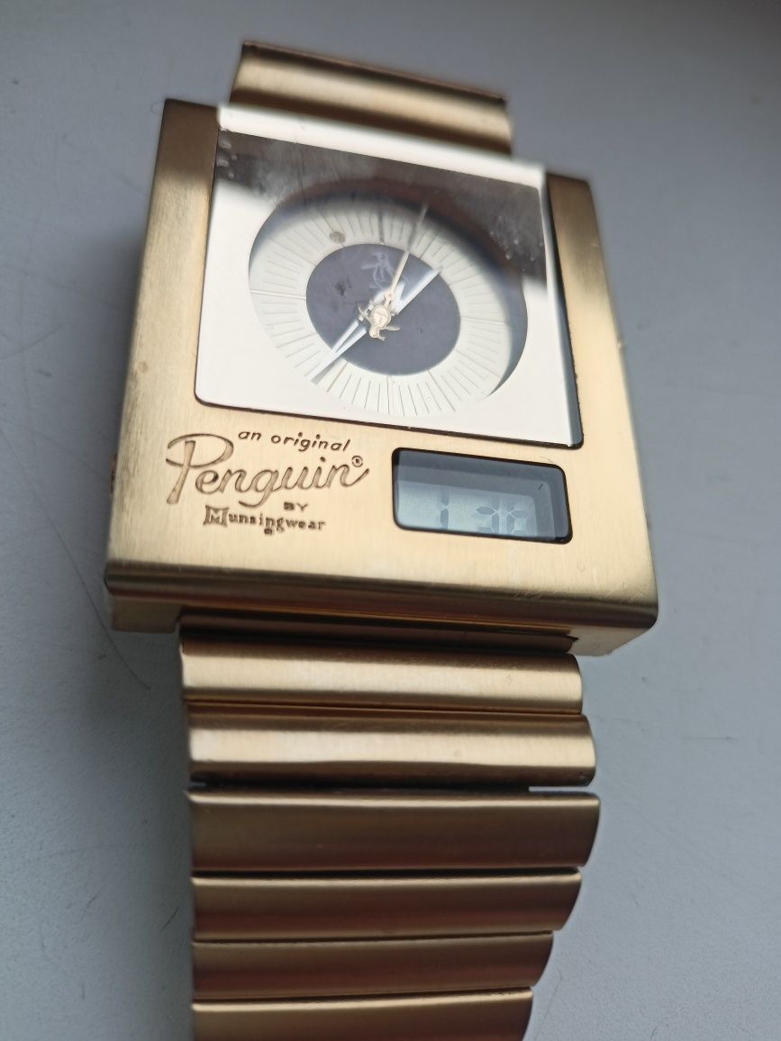 Japoński zegarek-PENGUIN-bardzo rzadki model.jak nowy.