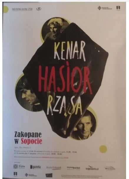 Plakat Kenar Hasior Rząsa Zakopane w Sopocie