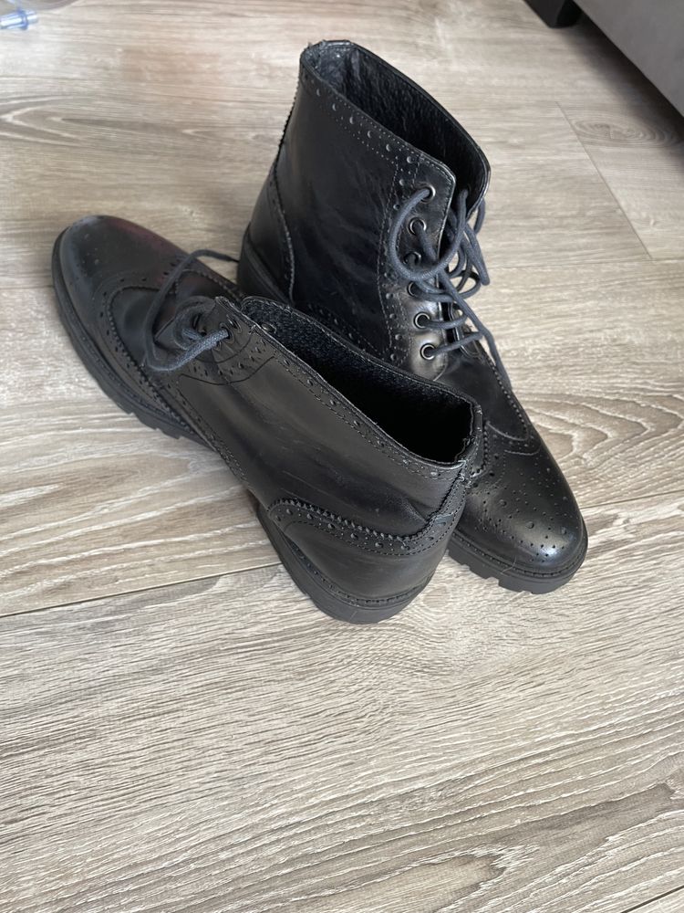 Buty skorzane ala glany lavorazione wloskie 44