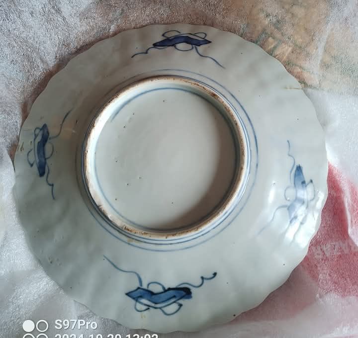 Prato imari do século xvlll