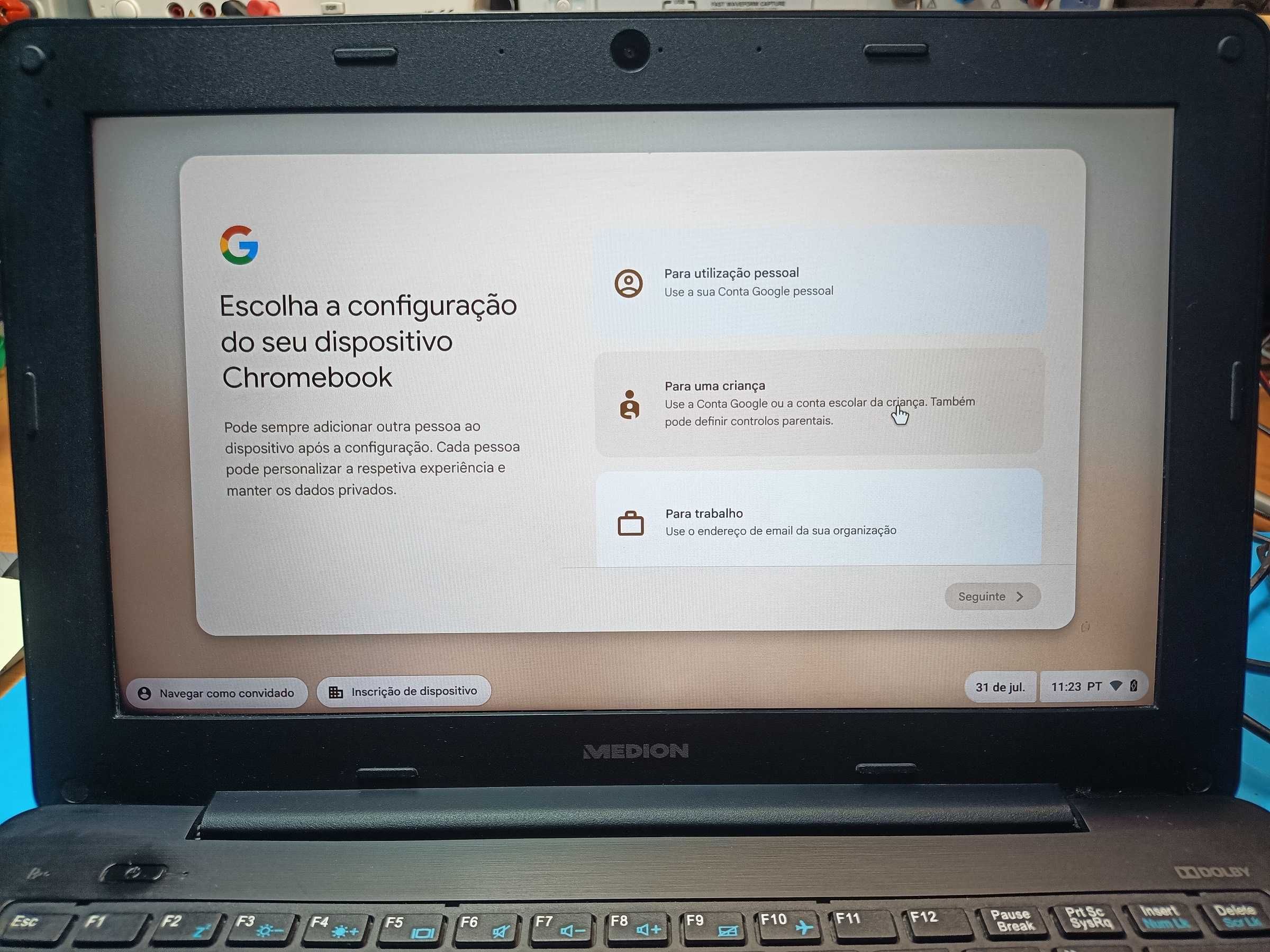 Portatil Medion Akoya S2217 ,Impecavel a Trabalhar