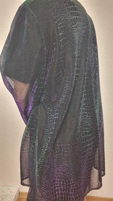 Прозрачная накидка хамелеон