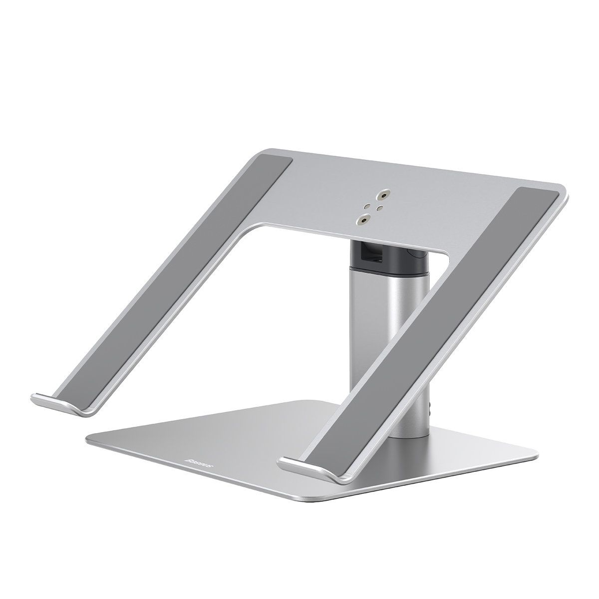 podstawka pod laptopa 11"-17,3" regulowana wysokość aluminiowa srebrny