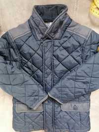 Курточка демі (колір денім з вельветовими вставками на зріст 104-110)