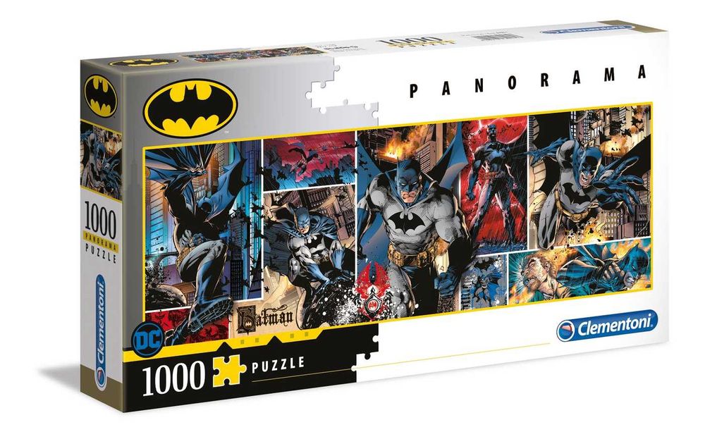 Batman 39574 puzzle panorama Clementoni 1000 elementów * NOWE ZAFOLIOW