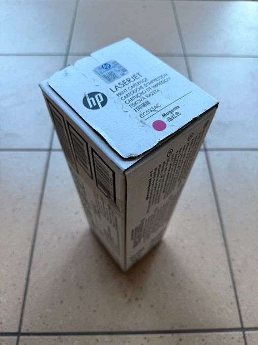 Nowy, oryginalny toner HP CC533AC (magenta) – do HP CP2025/CM2320 MFP