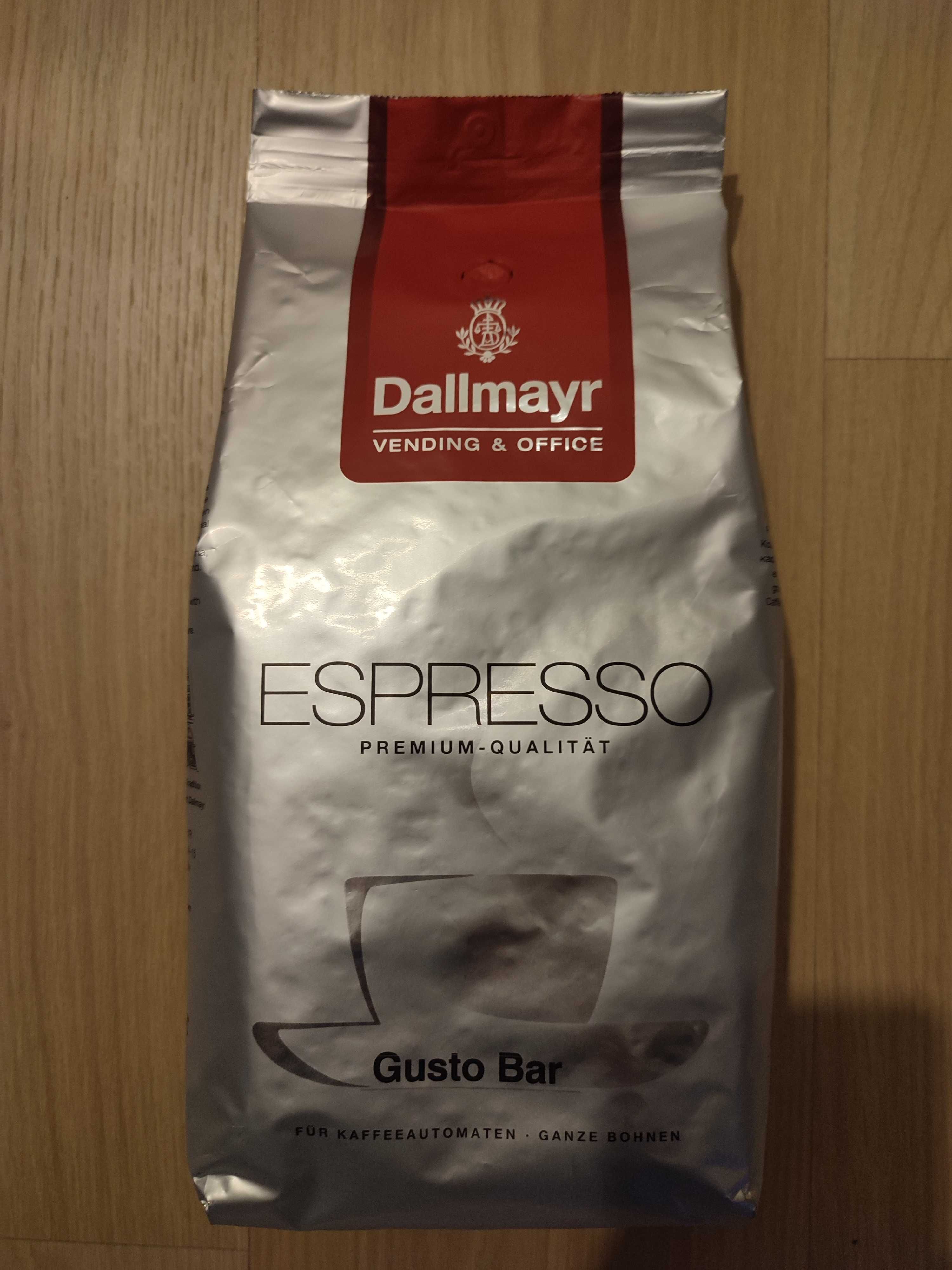 Kawa Dallmayr Espresso Gusto Bar ziarno - 8kg