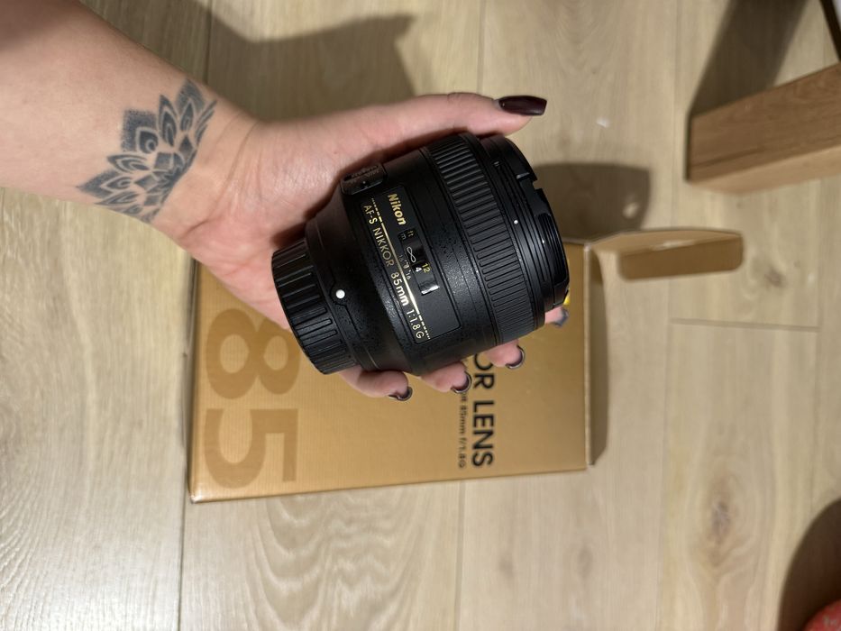 Obiektyw nikon nikkor AF-S 85mm f1.8