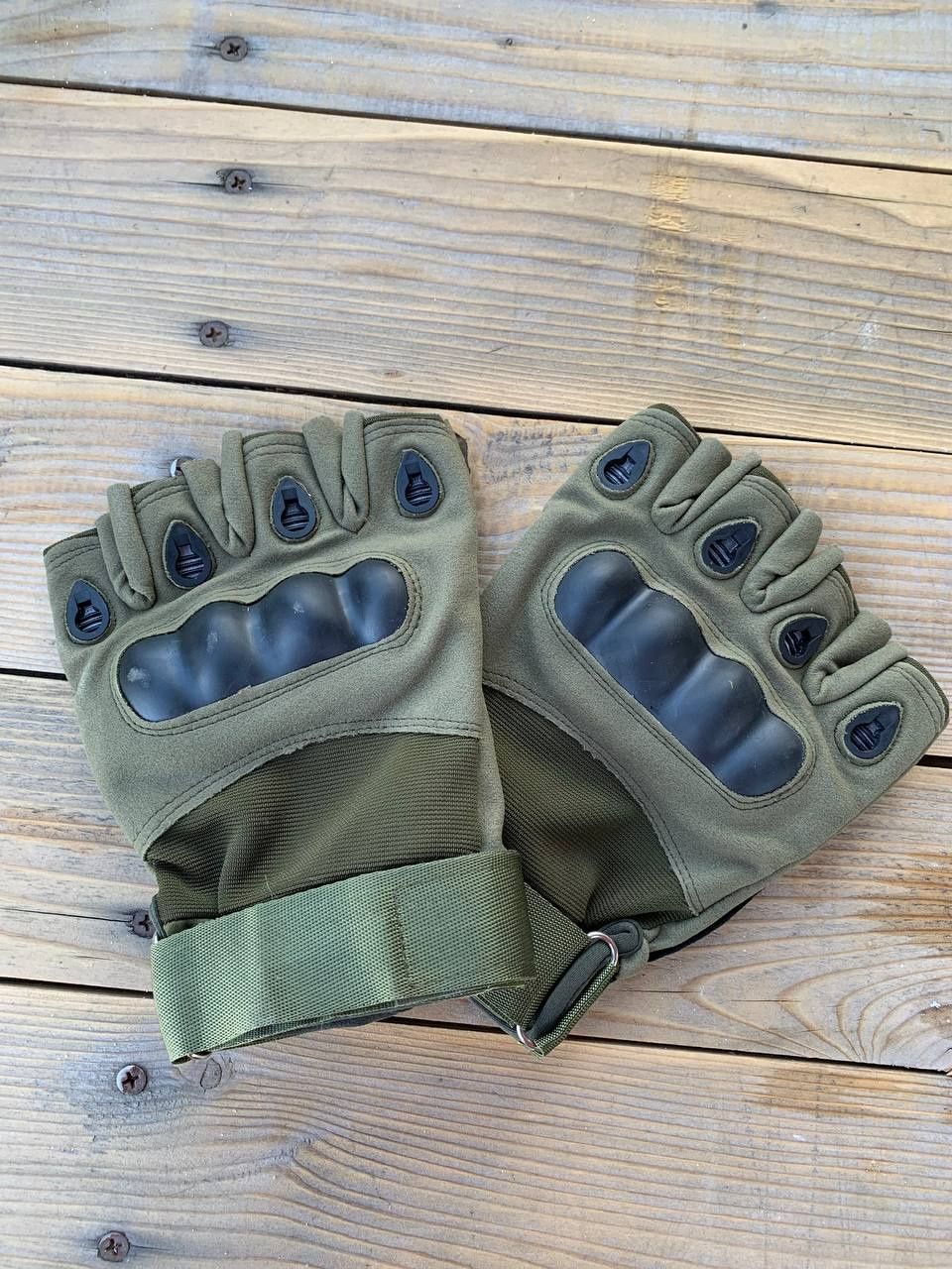 Тактичні,військові безпалі рукавиці Oakley,олива