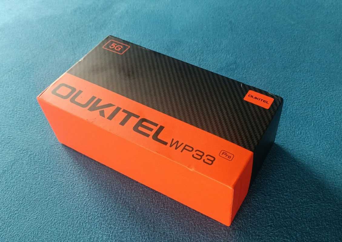 Smartfon OUKITEL WP33 Pro 5G rugged smartphone 24+256GB 22000mAh