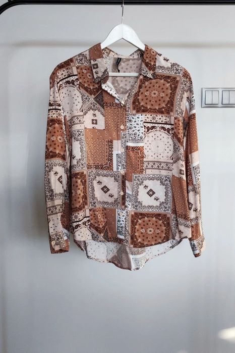 Koszula House loose fit we wzory Paisley XS