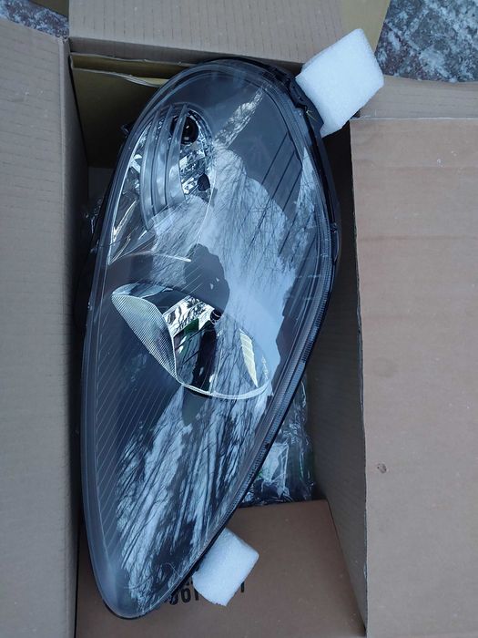 FIAT GRANDE PUNTO 2008 + lampa przednia lewa + prawa NOWE komplet