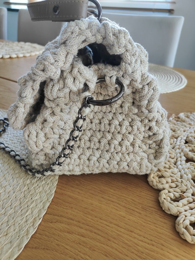 Torebka ręcznie wykonana , handmade