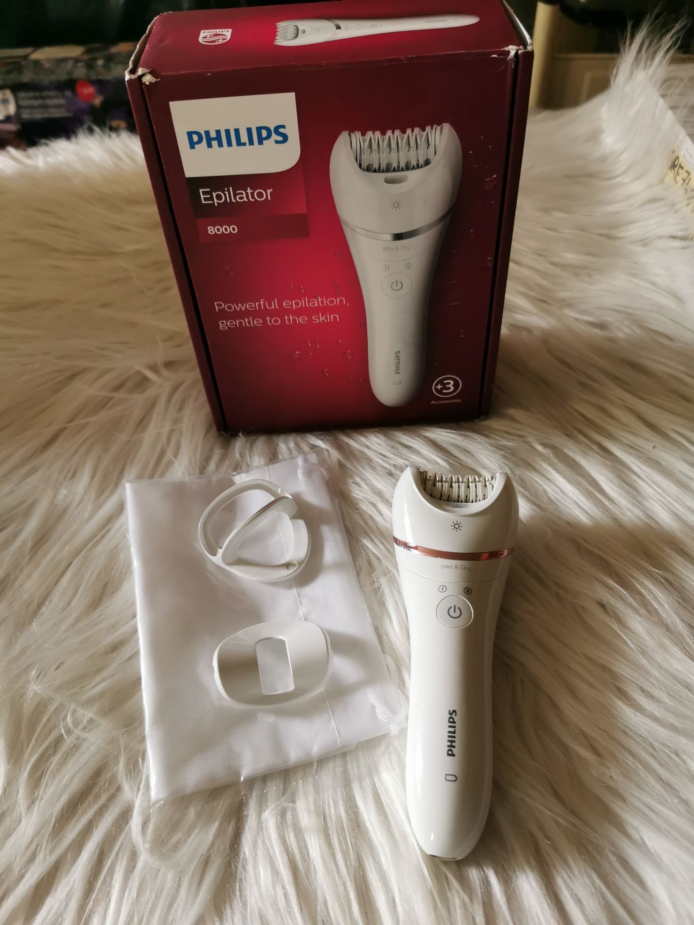 Depilator PHILIPS BRE700 Golarka Damska PHILLIPS seria 8000