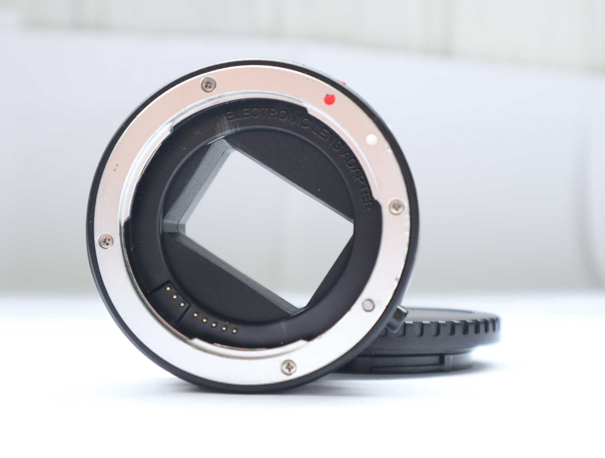 Aparat SONY NEX 3 + adapter bagnetowy FOTGA do CANON EF/EFS autofocus