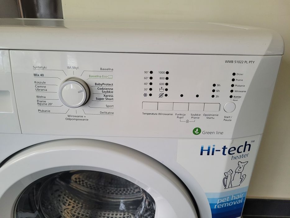 Sprzedam pralkę firmy Beko 5 kg 1000 obr A+++ Classa