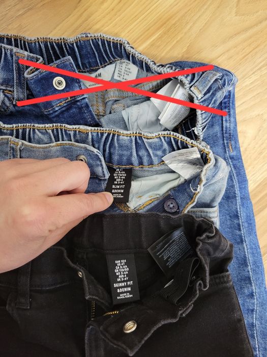 Дитячі джинси на вік 2,3,4 роки