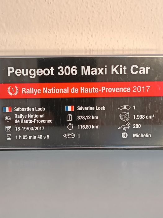 Peugeot 306 Maxi 1/43