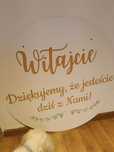 Tablica weselna, skrzynka- zestaw