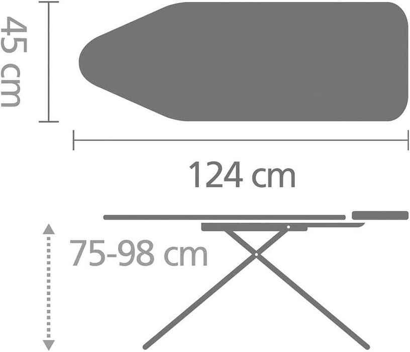 Deska do prasowania Brabantia 124x 45 cm