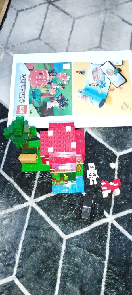 LEGO Minecraft grzybowy domek