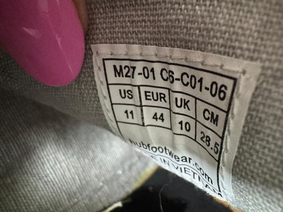 Nowe trampki sneakersy męskie HUB zielone 44