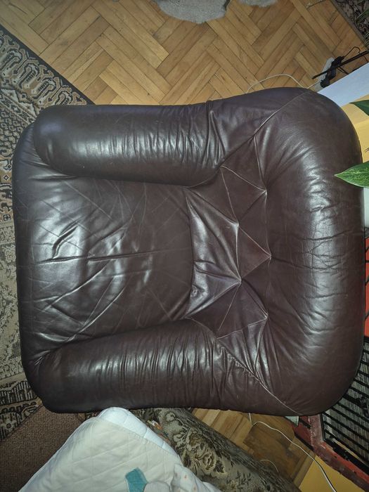 Skórzany komplet wypoczynkowy