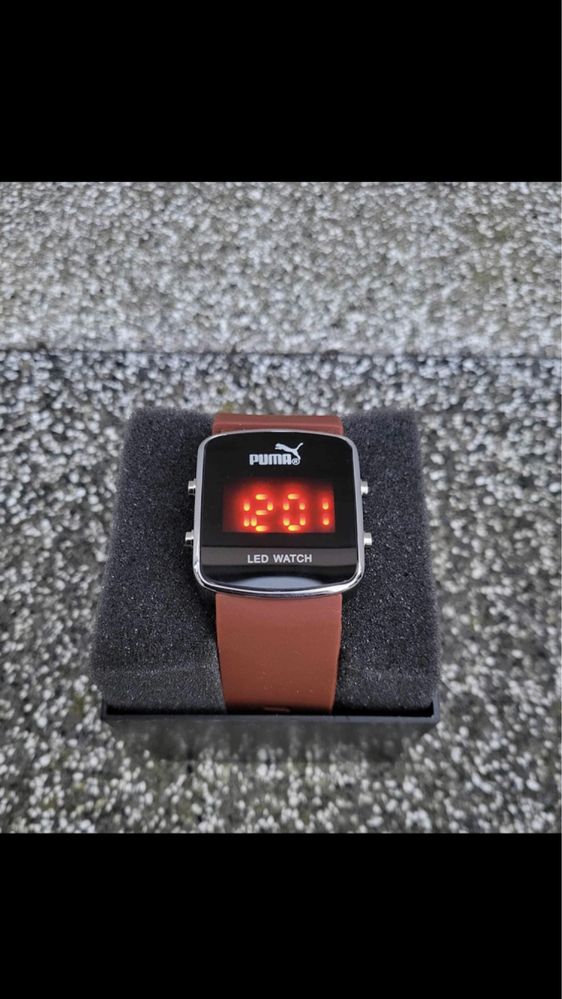 Zegarek Puma LED elektroniczny,idealny na prezent