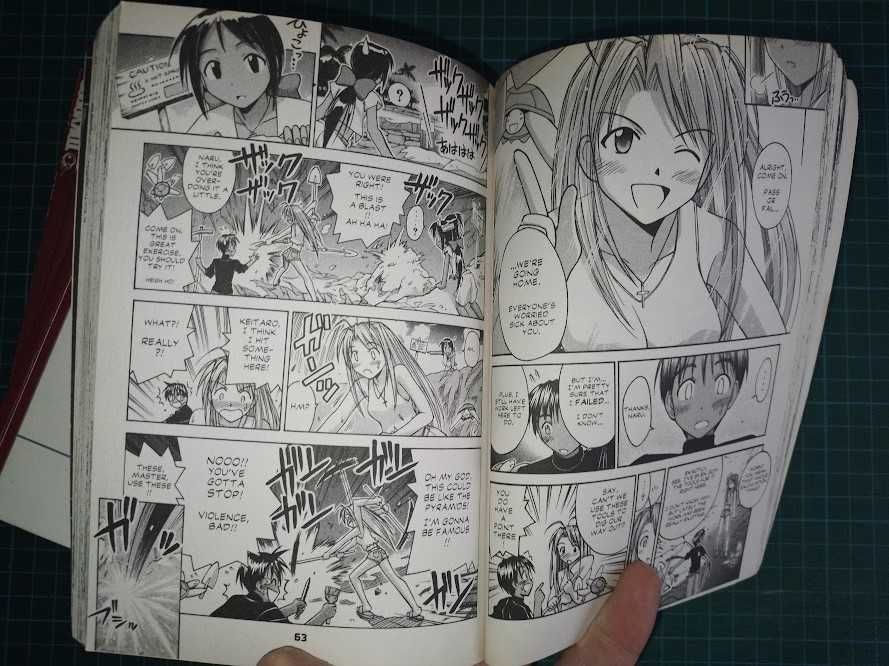 Mangá Love Hina + AI Love You (versão Inglês)